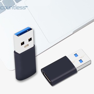 เครื่องอ่านการ์ดหน่วยความจํา ตัวผู้ เป็นตัวเมีย USB A เป็น Type C สําหรับหูฟัง แล็ปท็อป [countless.th]