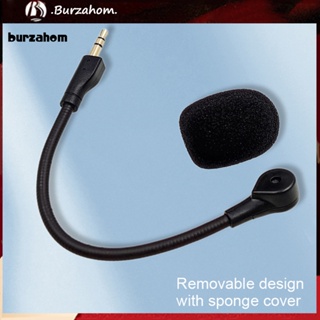 Bur_ ชุดหูฟังไมโครโฟนเล่นเกม 35 มม. ยืดหยุ่น สําหรับ Logitech-G Pro X