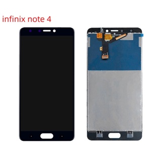 อะไหล่หน้าจอสัมผัสดิจิทัล LCD X572 แบบเปลี่ยน สําหรับ Infinix note 4 Infinix note 4