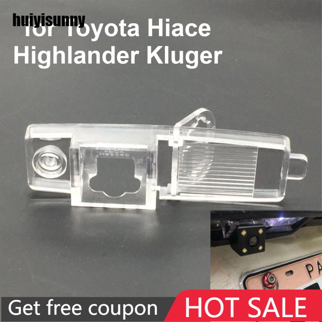 huiyisunny-แบร็คเก็ตไฟติดป้ายทะเบียนรถยนต์-สําหรับ-toyota-highlander-hiace-kluger