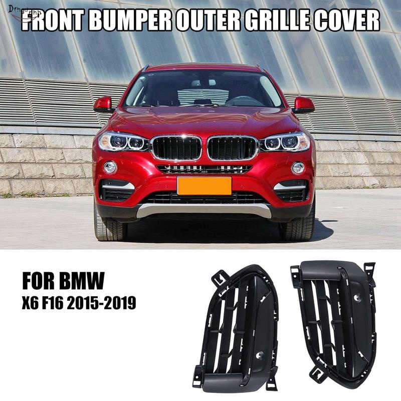 อะไหล่กระจังหน้ากันชนหน้ารถยนต์-1-คู่-สําหรับ-bmw-x6-f16-2015-2019-51117319777-51117319778