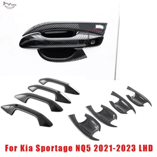 สติกเกอร์ติดมือจับประตูรถยนต์ สําหรับ Kia Sportage NQ5 2021-2023 8 ชิ้น
