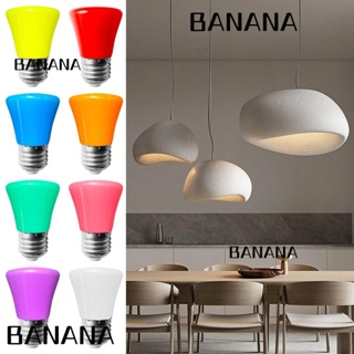 Banana1 หลอดไฟ LED รูปเห็ด 2W 2023 E27 หลากสีสัน ทนทาน สําหรับตกแต่งบ้าน