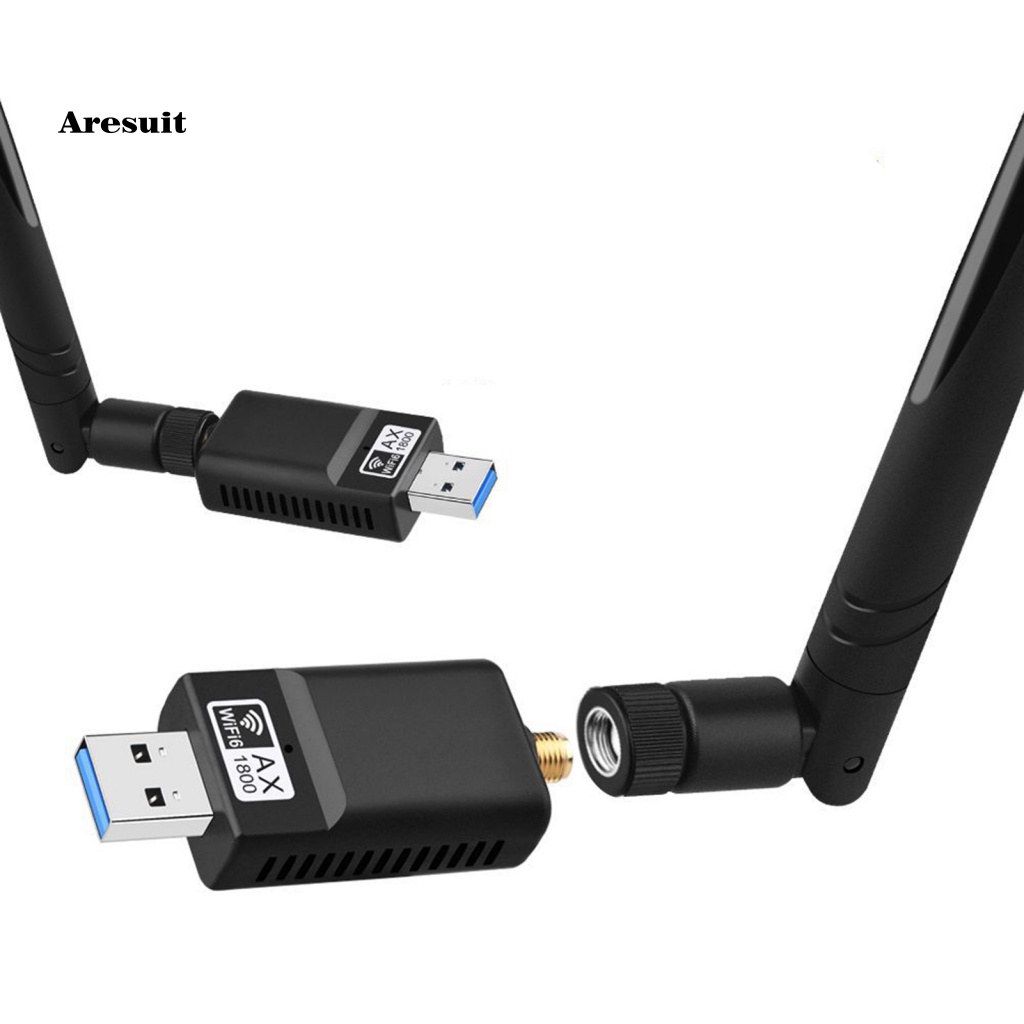 aresuit-อะแดปเตอร์เชื่อมต่ออินเตอร์เน็ตไร้สาย-wi-fi-6-ความเร็วสูง-สําหรับแล็ปท็อป-และเดสก์ท็อป-dual-band-5ghz-2-4ghz-พร้อม-usb-3-0