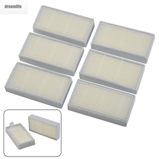 【DREAMLIFE】Durable Filters Replacement White Accessories 6 PCS Replace Filter Parts