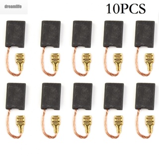 【DREAMLIFE】Carbon Brushes Power Pack Accessories 10 Pair Style Replacement Wire leads