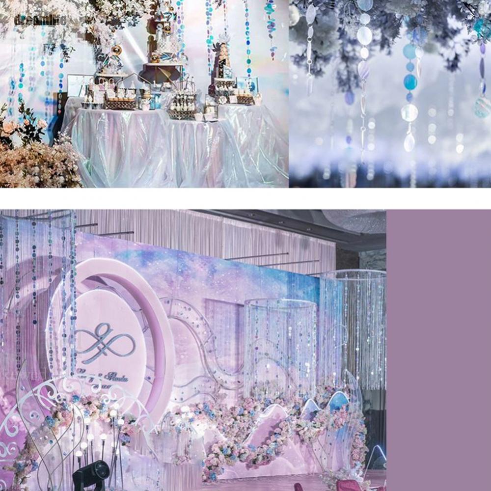 dreamlife-sequin-curtain-home-decoration-rotundity-wedding-5pcs-ceiling-decoration