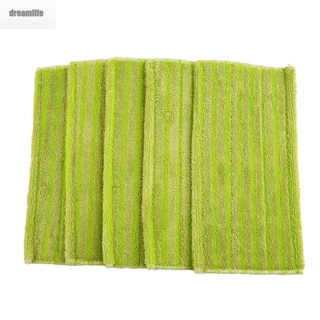 【DREAMLIFE】Microfiber Cloth Washable 29*15cm 5 Pack Cleaning Crumbs For Swiffer Wet Jet