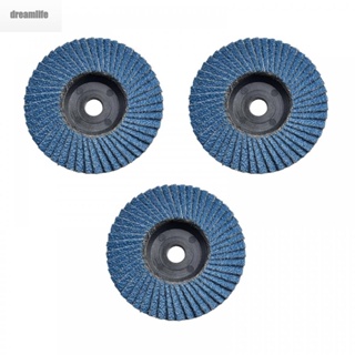 【DREAMLIFE】Grinding Wheel Blue DIY Flap Discs Metal Grind Zirconium Corundum 100% Brand New