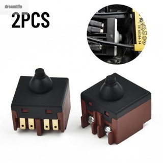 【DREAMLIFE】Angle Grinder Switch Replacement Push Switch Accessory Part 2pcs High quality