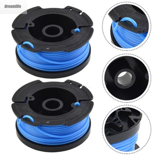 【DREAMLIFE】Trimmer Spool Lines 10 Meters Long 2 Pcs Easy To Install 1.5mm Diameter