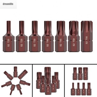 【DREAMLIFE】Screwdriver Bits Anti-corrosion Hex Shank Batch Head Socket Bit Set Easy To Use