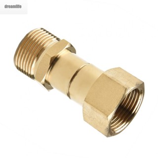 【DREAMLIFE】Swivel Joint Kink Free Hose Fitting Rotation 14mm Thread Attachment Part