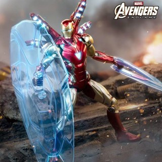 ใหม่ โมเดลฟิกเกอร์ Marvel MK85 Iron Man Avengers Mark ของเล่นสําหรับเด็ก C0FC