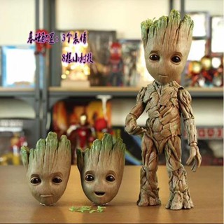 โมเดลตุ๊กตาฟิกเกอร์ Groot Galaxy Guardians L6TE ของเล่นสําหรับเด็ก