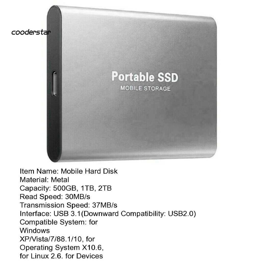 cood-ฮาร์ดดิสก์ภายนอก-usb31-500gb-1tb-2tb-แบบบางพิเศษ-สําหรับคอมพิวเตอร์