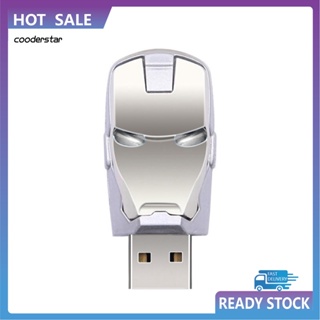 Cood Iron Man แฟลชไดรฟ์ USB 20 512GB 1TB 2TB สําหรับจัดเก็บข้อมูล