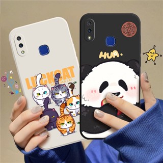 เคสโทรศัพท์มือถือ TPU แบบนิ่ม ลายการ์ตูนแมว สําหรับ VIVO V9 C_A8