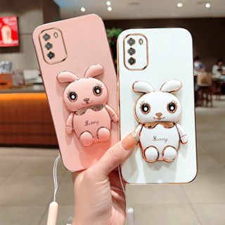 [พร้อมส่ง] เคสโทรศัพท์มือถือ ซิลิโคน กันกระแทก ลายน่ารัก 3D พร้อมขาตั้ง สําหรับ Xiaomi POCO M3 Redmi 9T