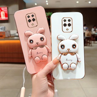 [พร้อมส่ง] เคสโทรศัพท์มือถือ ซิลิโคน กันกระแทก ลายน่ารัก 3D พร้อมขาตั้ง สําหรับ Xiaomi Redmi Note 8 9 Pro 9S