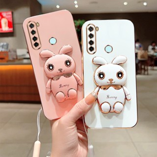 [พร้อมส่ง] เคสโทรศัพท์มือถือ ซิลิโคน กันกระแทก ลายน่ารัก 3D พร้อมขาตั้ง สําหรับ Xiaomi Redmi Note 8 2021