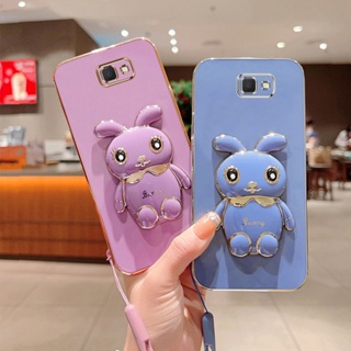 [พร้อมส่ง] เคสโทรศัพท์มือถือ ซิลิโคน กันกระแทก ลายน่ารัก 3D พร้อมขาตั้ง สําหรับ Samsung Galaxy J2 J4 J5 J6 J7 prime J330 J530 J730 2017 Plus