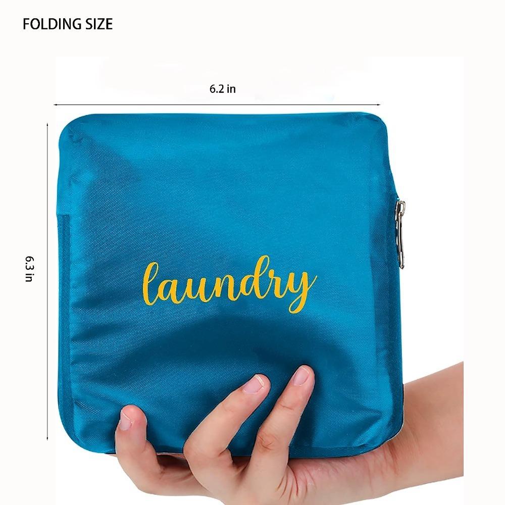 faccfki-กระเป๋าซักผ้า-แบบพกพา-มีซิป-น้ําหนักเบา-สีฟ้า-สีเทา-สําหรับเดินทาง