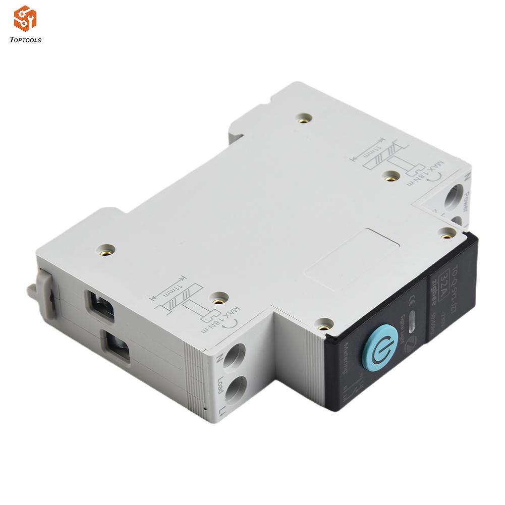 เบรกเกอร์วงจรอัจฉริยะ-1p-din-rail-10-63a-tuya-zigbee-พร้อมรีโมตคอนโทรล-สําหรับบ้าน