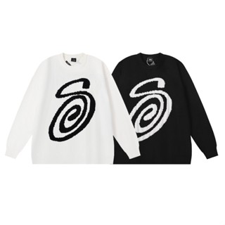 เสื้อกันหนาวแขนยาวลําลอง คอกลม ขนาดใหญ่ คุณภาพสูง แฟชั่นสําหรับสตรี