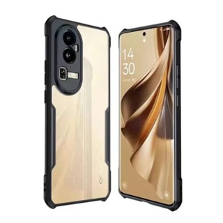 ส่งจากไทย Case OPPO Reno10/Reno10Pro / Reno10Pro+ / A58 4G / A78 4G เคสใสขอบสี เคสกันกระแทก ขอบนิ่มหลังแข็ง เคสโทรศัพท์