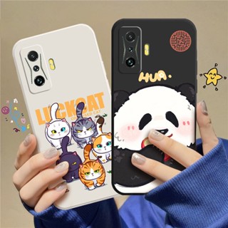 เคสโทรศัพท์มือถือ TPU แบบนิ่ม ลายการ์ตูนแมว สําหรับ POCO F4 GT 5G C_A8