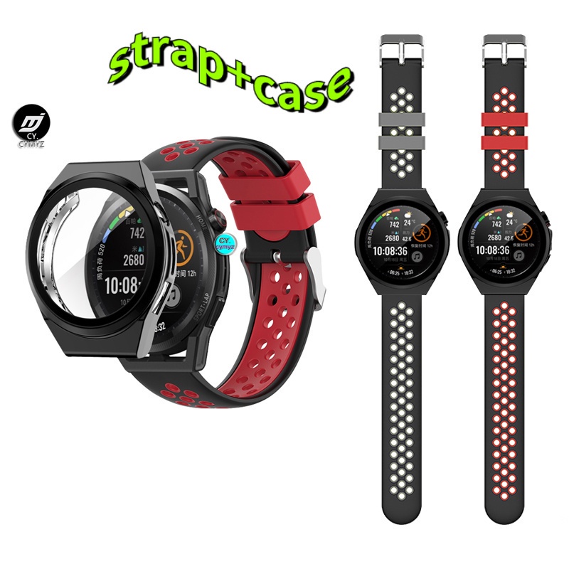 สายนาฬิกาข้อมือซิลิโคน-ป้องกันหน้าจอ-สําหรับ-huawei-watch-gt3-se-gt3-se