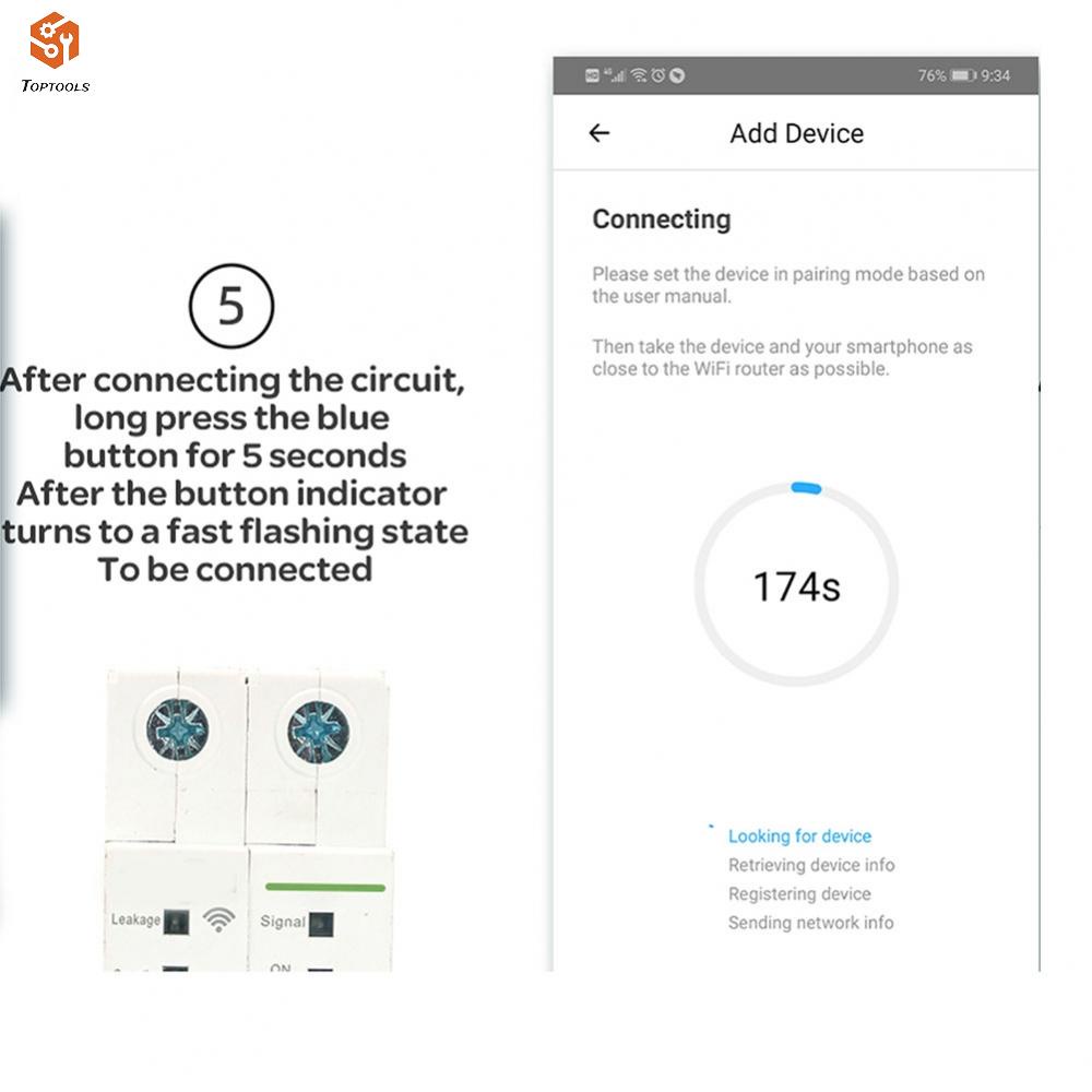 เบรกเกอร์วงจร-wifi-ป้องกันการรั่วไหล-sr263we-wi-fi-2-4ghz