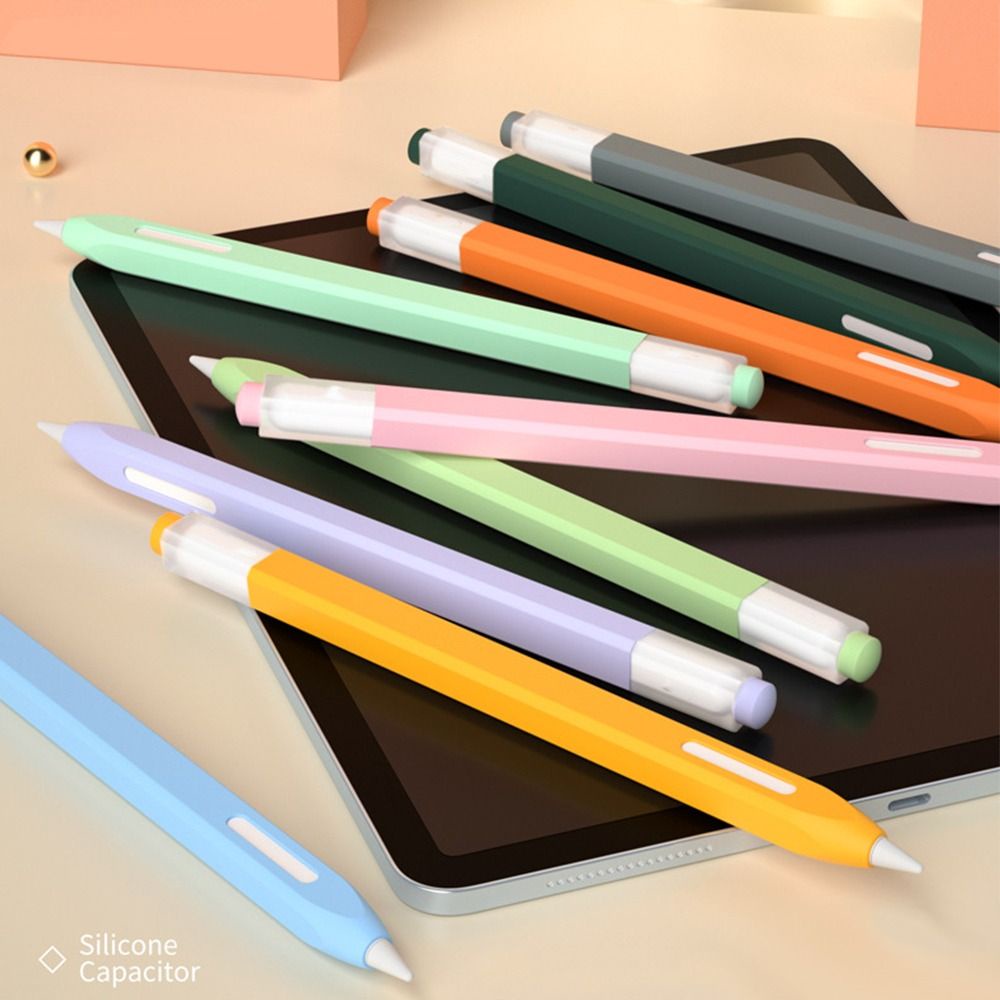 เคสแท็บเล็ต-ซิลิโคนนิ่ม-กันลื่น-กันตก-สําหรับ-apple-pencil-2-ipad-2nd-generation