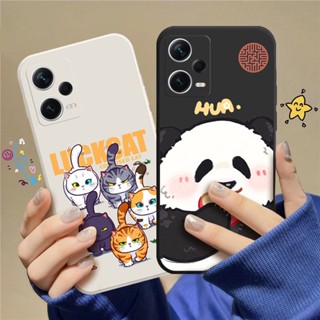 เคสโทรศัพท์มือถือ TPU แบบนิ่ม ลายการ์ตูนแมว สําหรับ Redmi Note 12 PRO PLUS 5G Redmi Note 12 PRO+ 5G C_A8