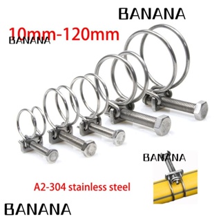 Banana1 คลิปหนีบท่อน้ํา สเตนเลส 304 ปรับได้ 1 ชิ้น