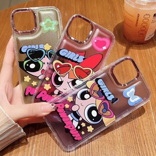 Powerpuff Girls เคสโทรศัพท์น่ารัก compatible for เคสไอโฟน11 เคสไอโฟน 13 เคสไอโฟน 12 เคสไอโฟน 14 promax เคสไอโฟน XR เคสไอโฟน13promax เคสไอโฟน 14