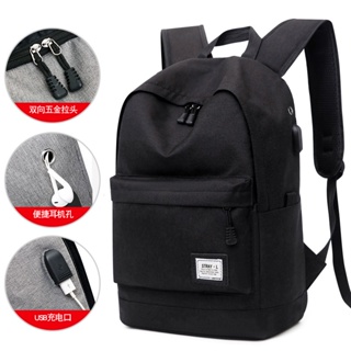 Spot second hair# backpack mens large capacity female high school junior high school student bag male travel computer bag Leisure College student backpack 8.cc