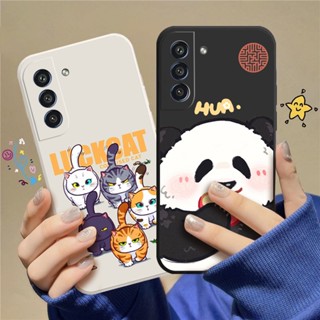 เคสโทรศัพท์มือถือแบบนิ่ม TPU ลายการ์ตูนแมว C_A8 สําหรับ Samsung S20 FE 5G Samsung S21 5G Samsung S21 Plus 5G Samsung S21 FE 5G Samsung S22 5G Samsung S22 Plus 5G S23 5G S23 Plus 5G