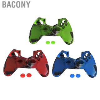 Bacony Silicone Cover  Stylish Silicone Case with 1 Pair Thumb Grips for Game Controller