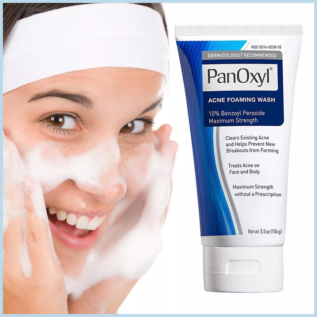 Panoxyl เครื่องล้างหน้า ทําความสะอาดผิวหน้า ให้ความชุ่มชื้น สําหรับ