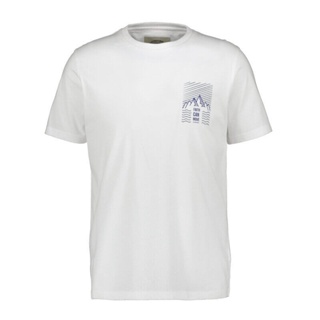 สุดยอดไฟ Khaki Bros - T-Shirt - เสื้อยืดคอกลมแขนสั้น - KM20K029 White ลมขี้เกียจ