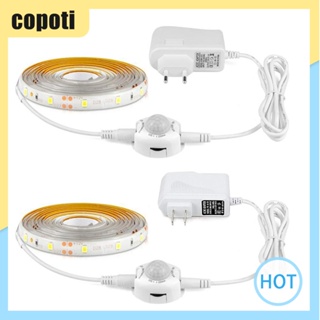 เทปไฟ LED เซนเซอร์ตรวจจับการเคลื่อนไหว กันน้ํา ยืดหยุ่น สําหรับเตียงนอน [copoti.th]