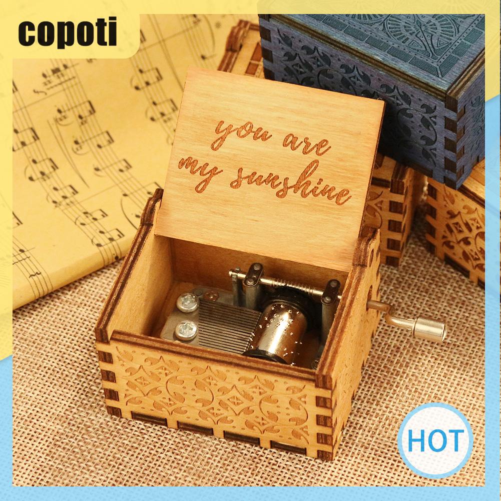 กล่องดนตรีไม้โบราณ-แบบหมุนมือ-สไตล์เรโทร-ของขวัญ-สําหรับตกแต่งบ้าน-copoti-th