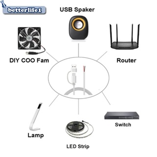 Btm สายเคเบิลต่อขยาย USB Type C ตัวผู้ 5V 2A USB C เป็น 2Pin