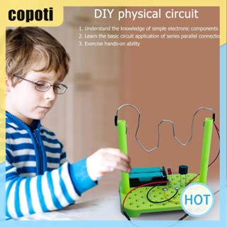 ชุดวงจรทดลองทางวิทยาศาสตร์ DIY ของเล่นเพื่อการศึกษา สําหรับเด็ก [copoti.th]