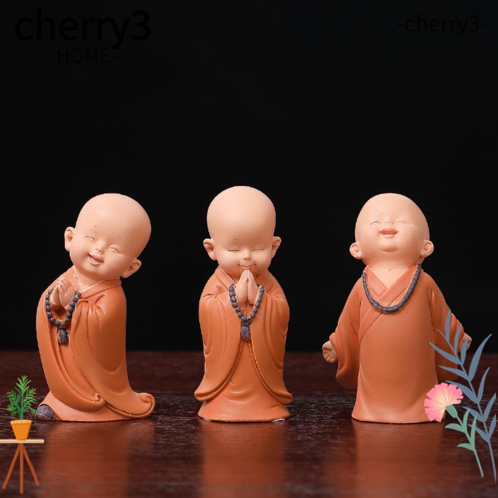 cherry3-ฟิกเกอร์พระพุทธรูปเรซิ่น-ขนาดเล็ก-สําหรับตกแต่งบ้าน