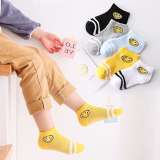 Spring and Autumn Childrens Socks Breathable Thin Student Mid-tube Cotton Socks for Boys and Girls Summer Children Baby Socks