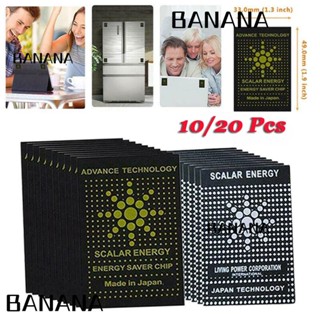 Banana1 สติกเกอร์ป้องกันรังสี EMF ป้องกันคอมพิวเตอร์ไฟฟ้า 10 20 ชิ้น