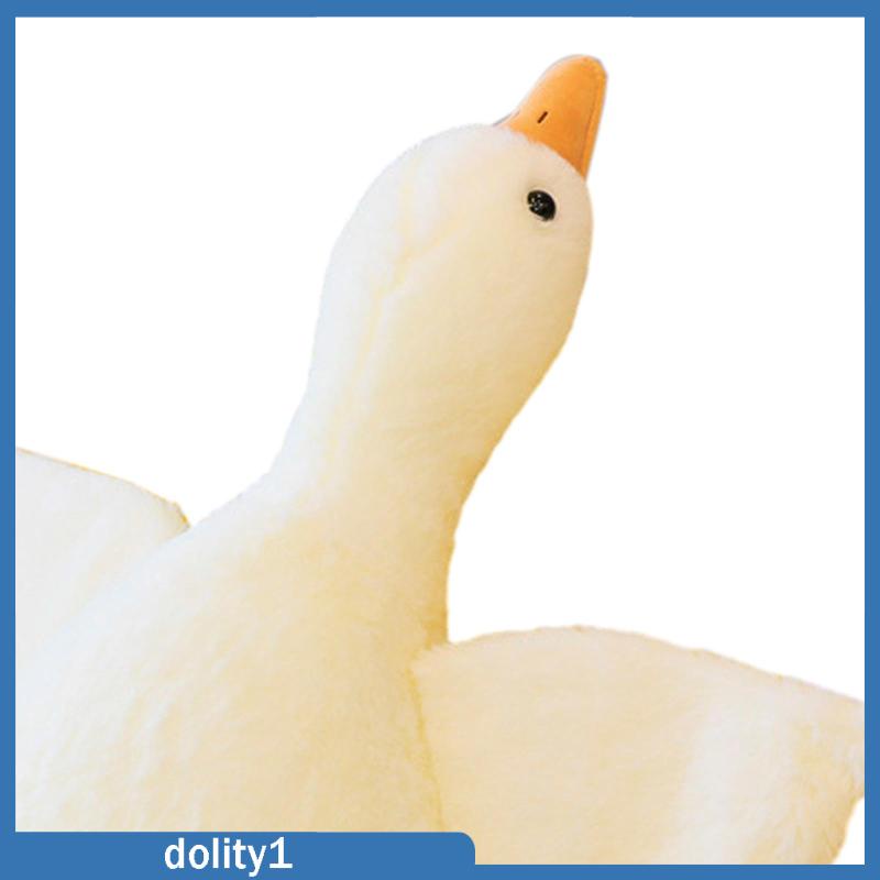 dolity1-ตุ๊กตาหงส์น่ารัก-ผ้ากํามะหยี่ขนนิ่ม-เสมือนจริง-สําหรับตกแต่งโซฟา